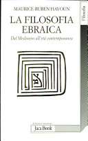 Copertina  La filosofia ebraica : dal Medioevo all'eta contemporanea