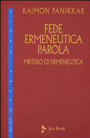 Copertina  Fede, ermeneutica, parola