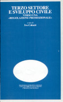 Copertina  Terzo settore e sviluppo civile