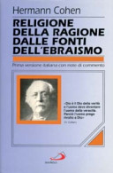 Copertina  Religione della ragione dalle fonti dell'ebraismo