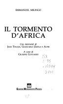 Copertina  Il tormento d'Africa