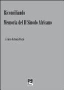 Copertina  Per un'Africa riconciliata : memoria del II sinodo africano