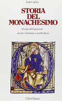 Copertina  Storia del monachesimo