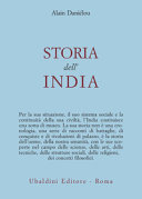 Copertina  Storia dell'India