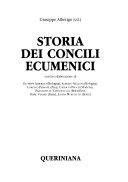 Copertina  Storia dei concili ecumenici