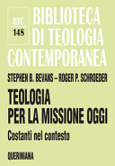 Copertina  Teologia per la missione oggi : costanti nel contesto