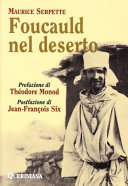 Copertina  Foucauld nel deserto