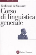 Copertina  Corso di linguistica generale