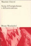 Copertina  Storia dell'antigiudaismo e dell'antisemitismo