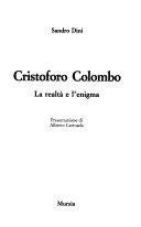 Copertina  Cristoforo Colombo : la realtà e l'enigma