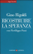 Copertina  Ricostruire la speranza
