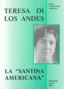 Copertina  Teresa di Los Andes : la \\santina americana\\
