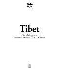 Copertina  Tibet: oltre la leggenda : civiltà ed arte dal 12. al 20. secolo