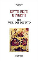 Copertina  Detti editi e inediti
