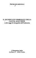 Copertina  Il significato simbolico della caccia alle teste
