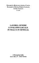 Copertina  Lavoro, genere e sviluppo locale in Mali e in Senegal
