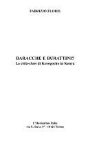 Copertina  Baracche e burattini? : la citta-slum di Korogocho in Kenya
